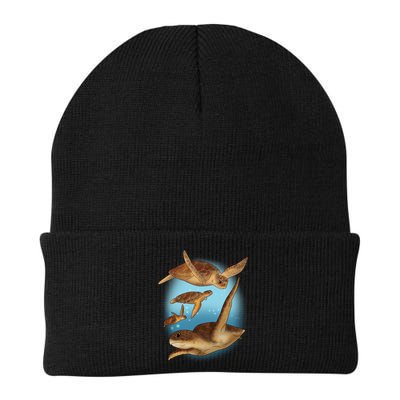 Sea Turtle Ocean Skip A Straw Save A Turtle Gift Beanie
