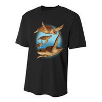 Sea Turtle Ocean Skip A Straw Save A Turtle Gift Youth Performance Sprint T-Shirt