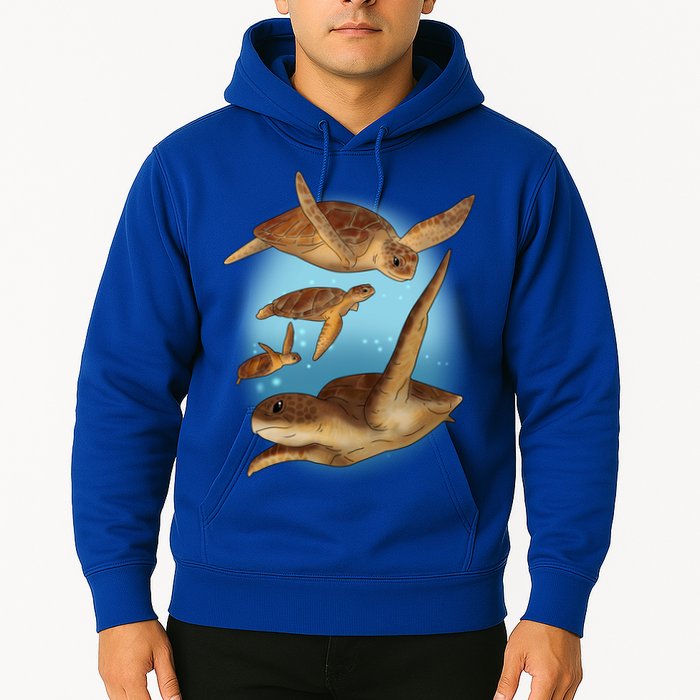Sea Turtle Ocean Skip A Straw Save A Turtle Gift Hoodie