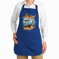 Sea Turtle Ocean Skip A Straw Save A Turtle Gift Apron