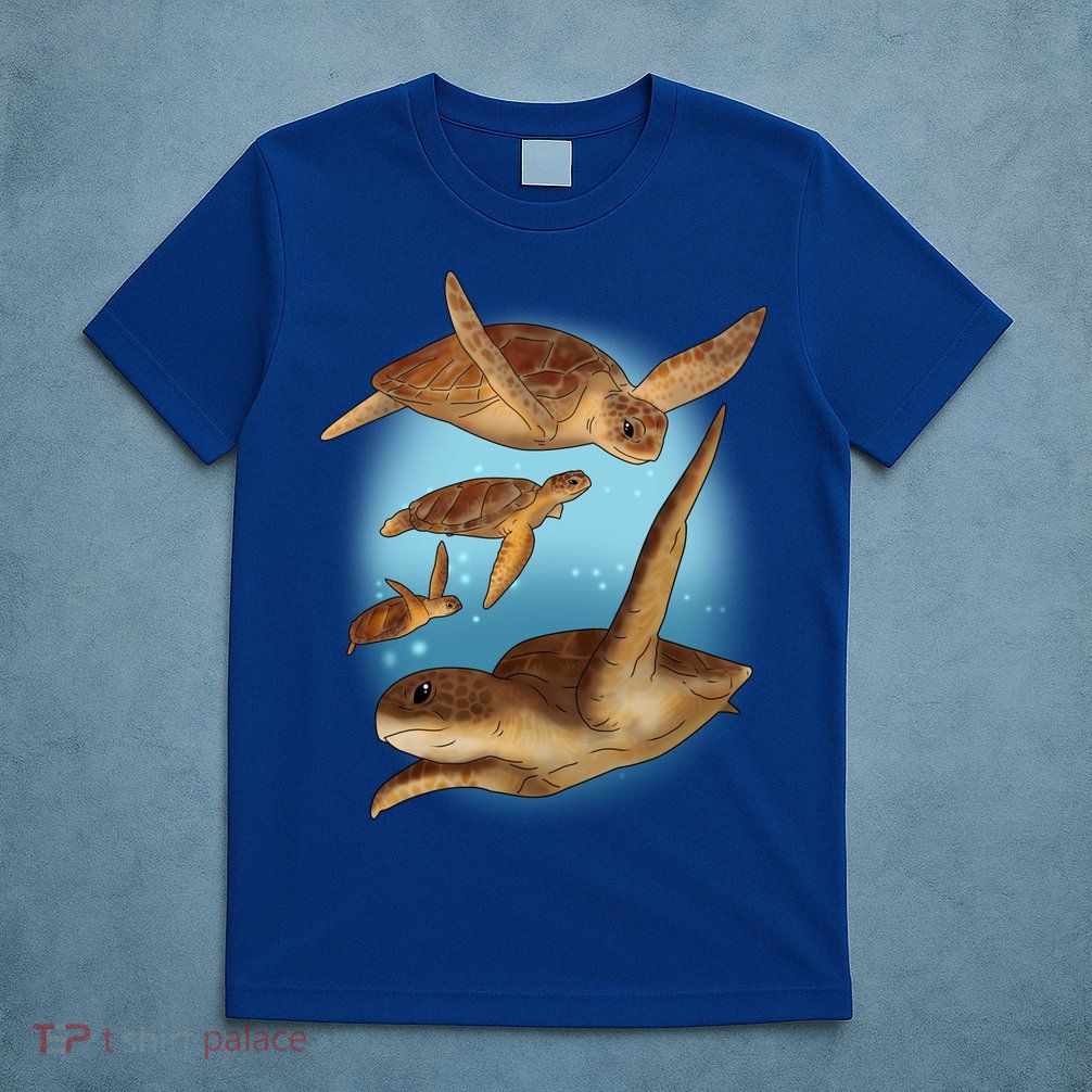 Sea Turtle Ocean Skip A Straw Save A Turtle Gift T-Shirt