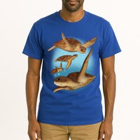 Sea Turtle Ocean Skip A Straw Save A Turtle Gift Tall T-Shirt
