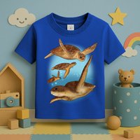 Sea Turtle Ocean Skip A Straw Save A Turtle Gift Toddler T-Shirt
