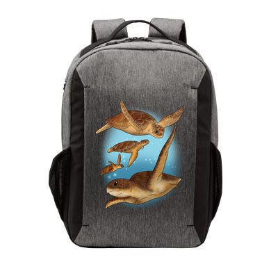 Sea Turtle Ocean Skip A Straw Save A Turtle Gift Vector Backpack