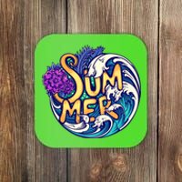 Summer Tropical Ocean Wave Coaster