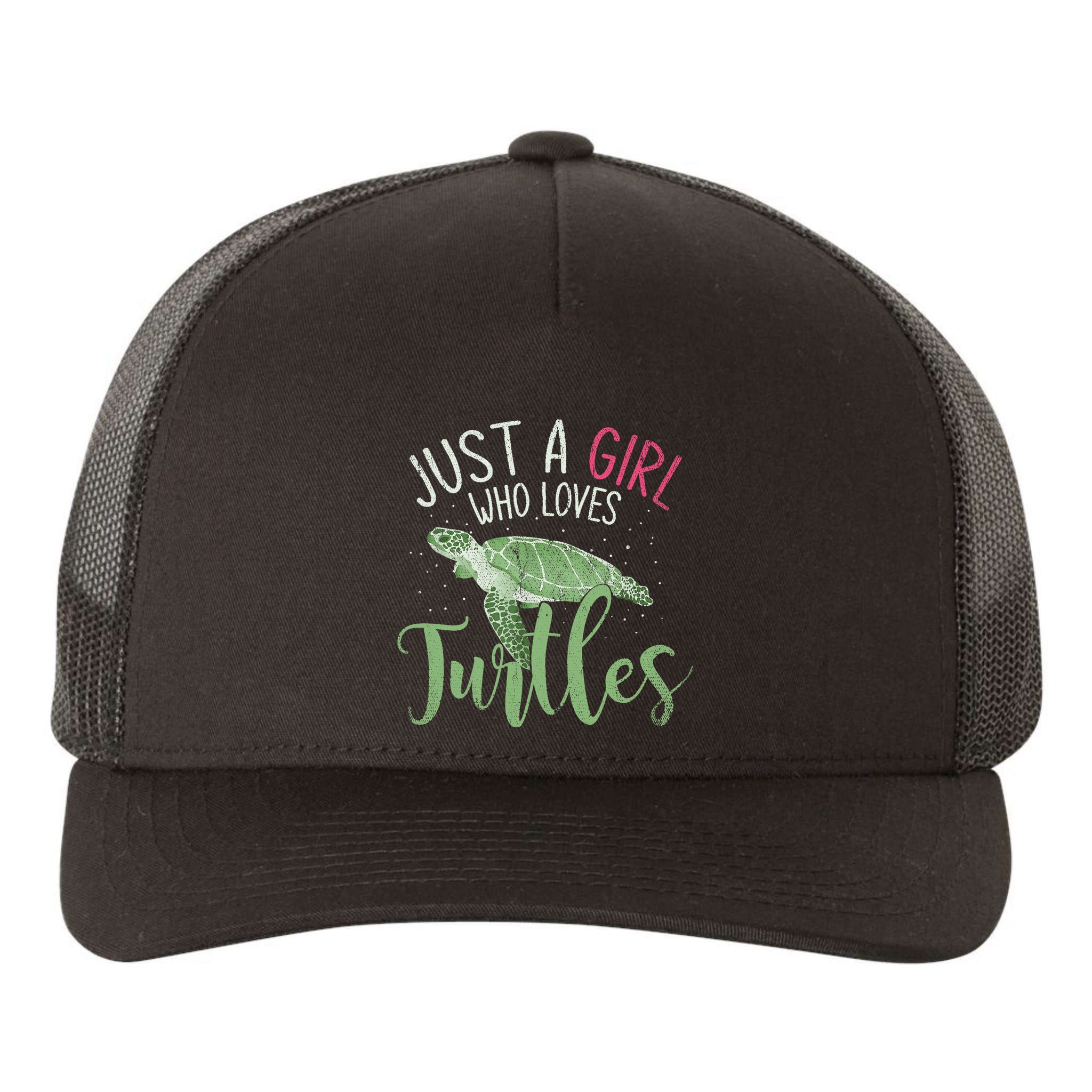 Sea Turtle Ocean Animal Wo Girl Gift Turtle Yupoong Adult 5-Panel Trucker Hat