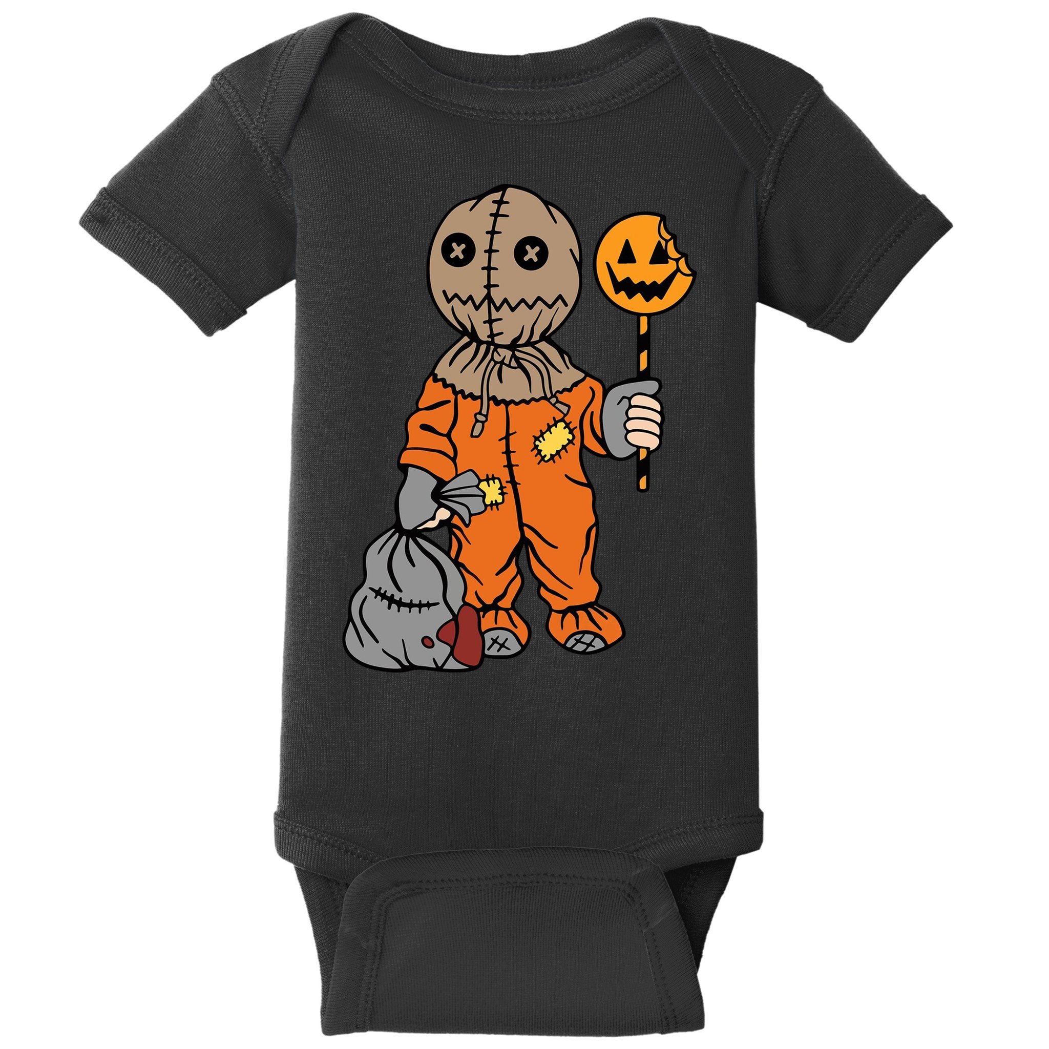 Sam Treat Or Trick Halloween Baby Bodysuit