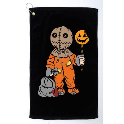 Sam Treat Or Trick Halloween Golf Towel