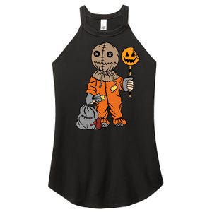 Sam Treat Or Trick Halloween Women's Perfect Tri Rocker Tank