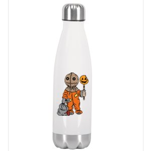 Sam Treat Or Trick Halloween Stainless Steel Insulated Water Bottle