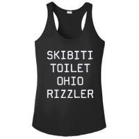 Skibiti Toilet Ohio Rizzler Funny Gen A Slang Ladies PosiCharge Competitor Racerback Tank