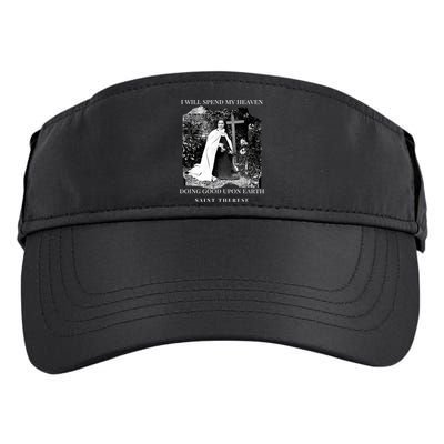 St Therese Of Lisieux Catholic Saint Quotes Adult Drive Performance Visor