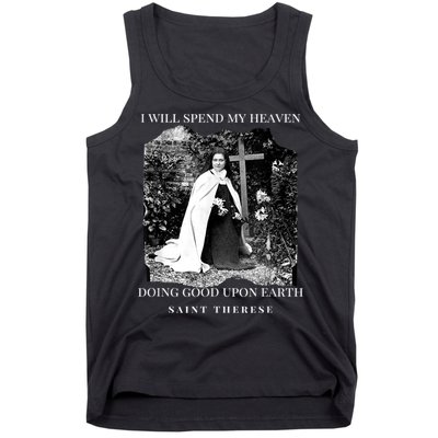 St Therese Of Lisieux Catholic Saint Quotes Tank Top
