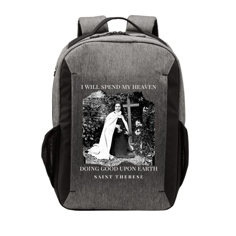 St Therese Of Lisieux Catholic Saint Quotes Vector Backpack