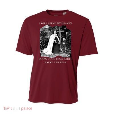 St Therese Of Lisieux Catholic Saint Quotes Youth Performance Sprint T-Shirt
