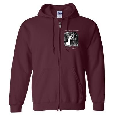 St Therese Of Lisieux Catholic Saint Quotes Full Zip Hoodie