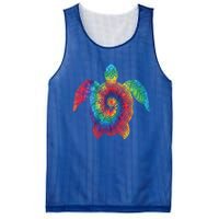 Sea Turtle Ocean Tie Dye Rainbow Hippie Costume Hippy Gift Mesh Reversible Basketball Jersey Tank