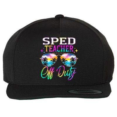 SPED Teacher Off Duty Last Day Of School Teacher Summer Wool Snapback Cap