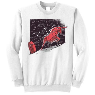 Stock Market Bitcoin Bull Sweatshirt