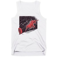 Stock Market Bitcoin Bull Tank Top