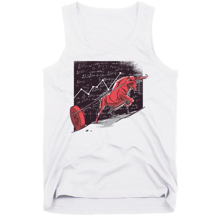 Stock Market Bitcoin Bull Tank Top