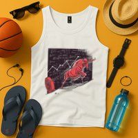 Stock Market Bitcoin Bull Tank Top