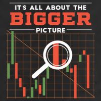 Stock Market Graph Bigger Picture 25L Jumbo Tote