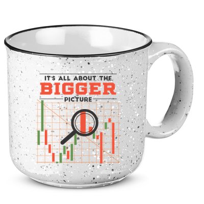Stock Market Graph Bigger Picture 15oz Campfire Ceramic Mug
