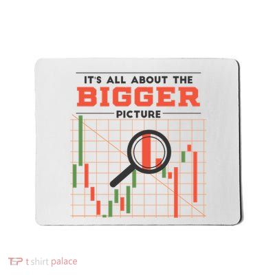 Stock Market Graph Bigger Picture Mousepad