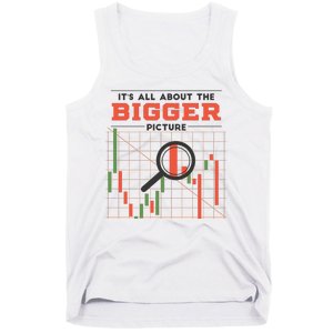 Stock Market Graph Bigger Picture Tank Top