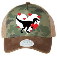 Stole My Heart Cute Dinosaur Legacy Tie Dye Trucker Hat