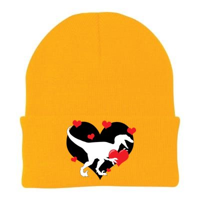 Stole My Heart Cute Dinosaur Knit Cap Winter Beanie