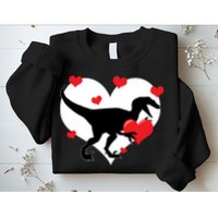 Stole My Heart Cute Dinosaur Sweatshirt