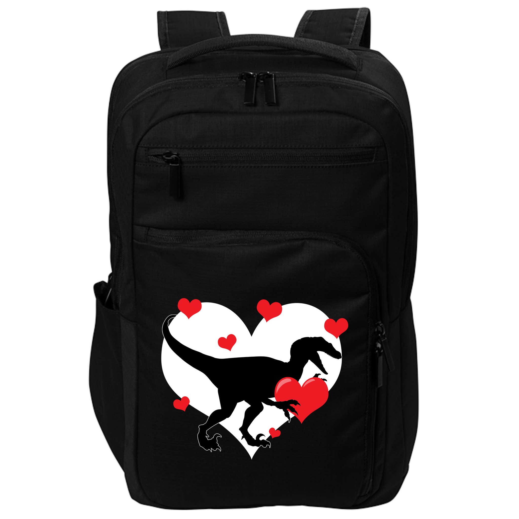 Stole My Heart Cute Dinosaur Impact Tech Backpack