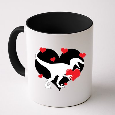 Stole My Heart Cute Dinosaur Mug