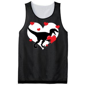 Stole My Heart Cute Dinosaur Mesh Reversible Basketball Jersey Tank