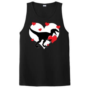 Stole My Heart Cute Dinosaur PosiCharge Competitor Tank