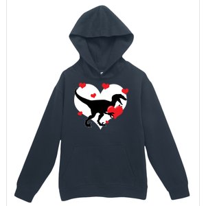 Stole My Heart Cute Dinosaur Urban Pullover Hoodie