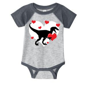 Stole My Heart Cute Dinosaur Infant Baby Jersey Bodysuit