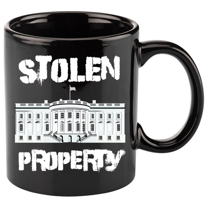 Stolen Property White House 11oz C Handle Ceramic Mug