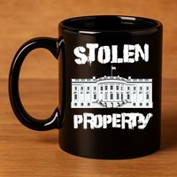 Stolen Property White House 11oz C Handle Ceramic Mug