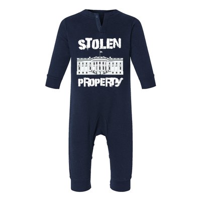 Stolen Property White House Infant Fleece One Piece