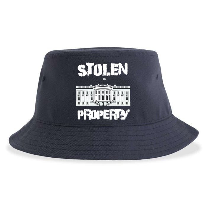 Stolen Property White House Sustainable Bucket Hat