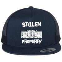 Stolen Property White House Flat Bill Trucker Hat