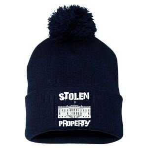 Stolen Property White House Pom Pom 12in Knit Beanie