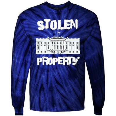 Stolen Property White House Tie-Dye Long Sleeve Shirt