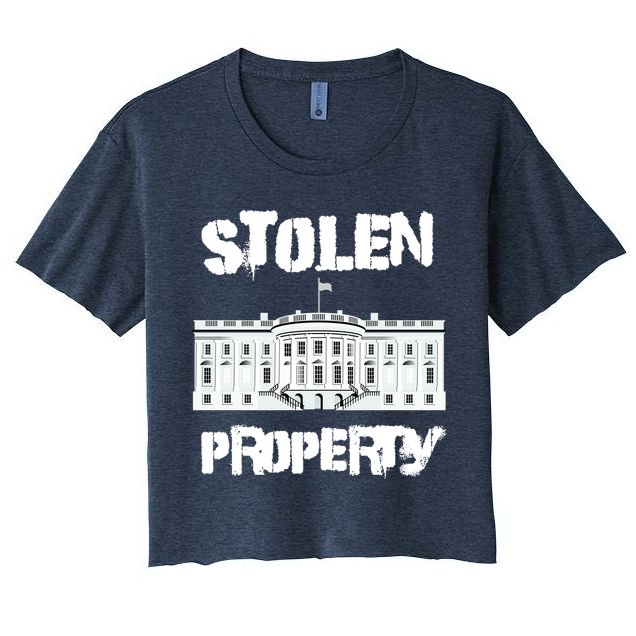 Stolen Property White House Crop Top