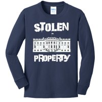 Stolen Property White House Kids Long Sleeve Shirt