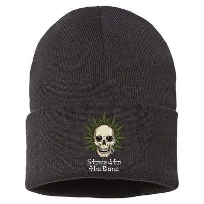 Stoned To The Bone Sustainable Knit Beanie