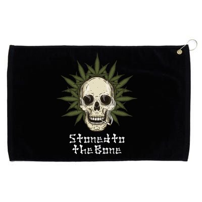 Stoned To The Bone Grommeted Golf Towel